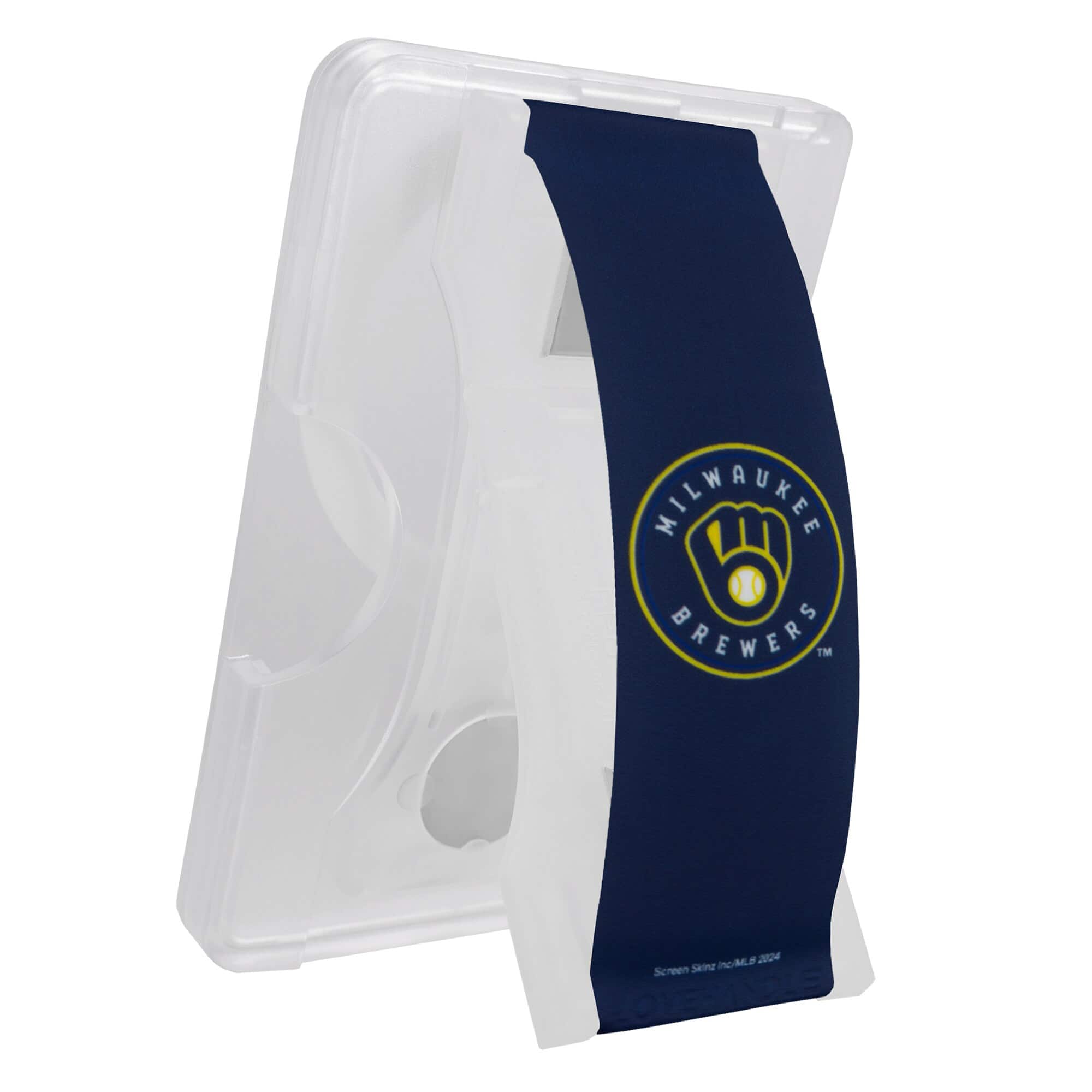 Screen Skinz - Milwaukee Brewers MagSafe Wallet Phone Grip - Multicolor