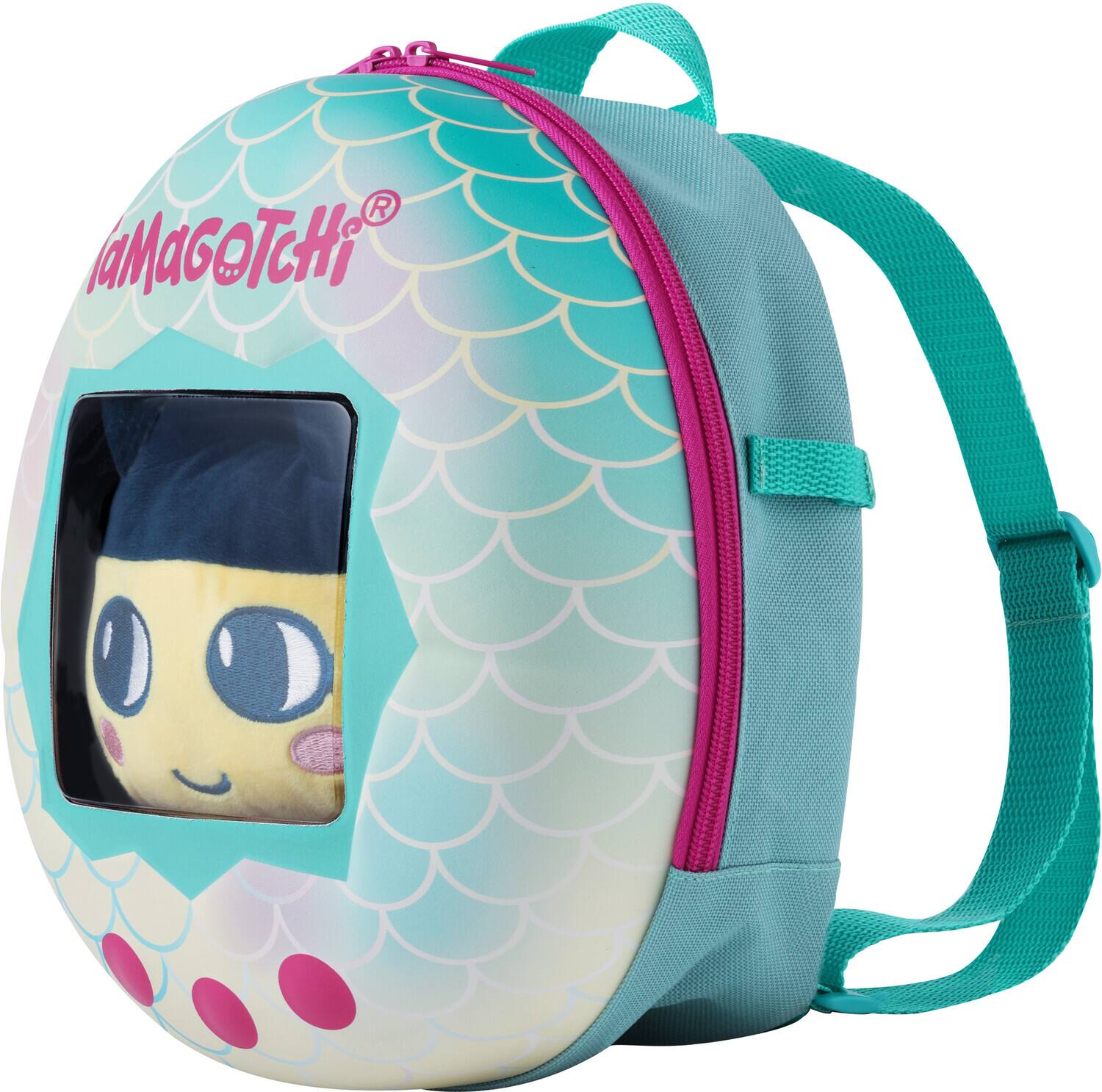 Alt View 1. Bandai - Tamagotchi - Adventure Companion Backpack - Mametchi Plush   - COLLECTIBLES - Multicolor.