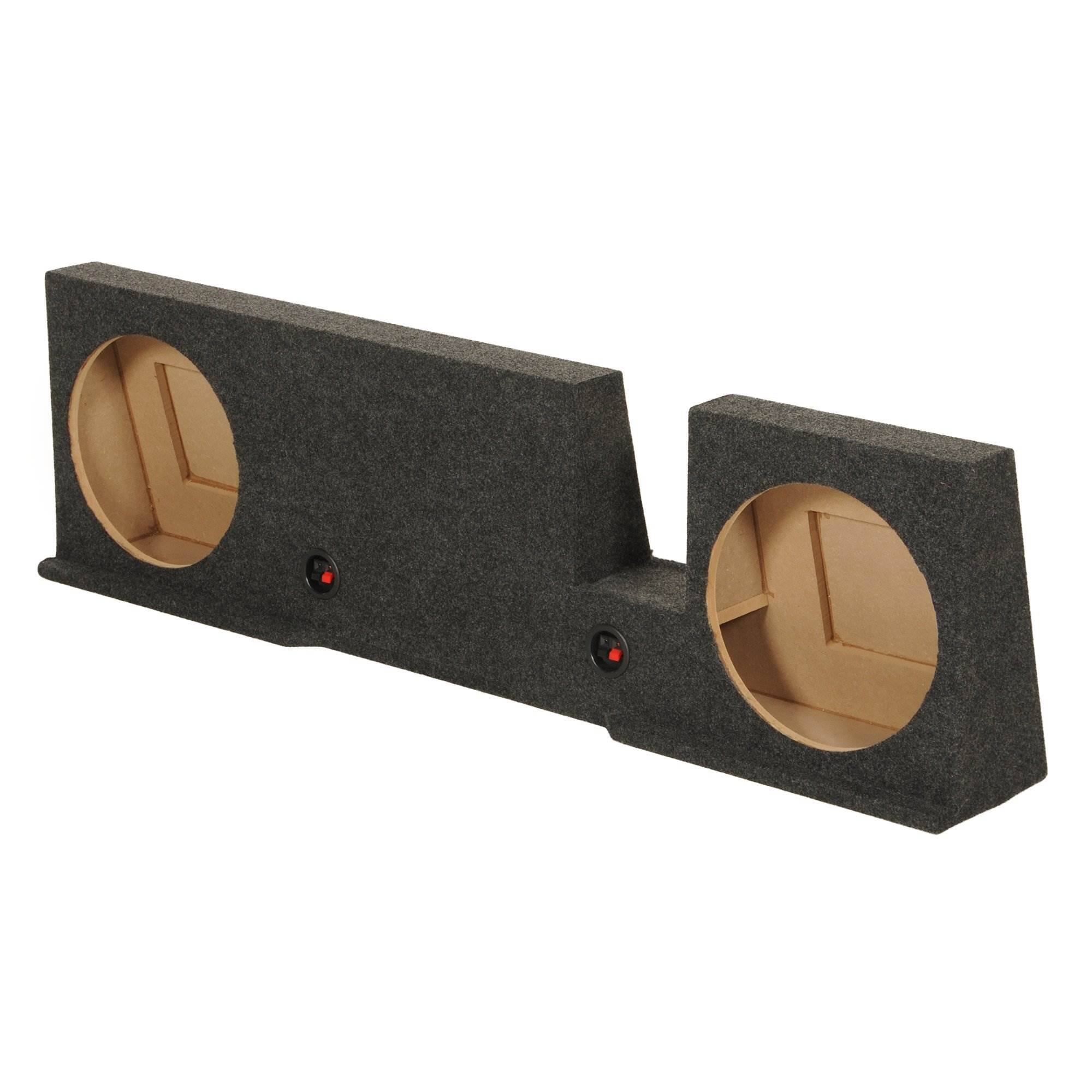 Alt View 3. QPower - QPower Dual 12" Subwoofer Enclosure, Sub Box for Ford F-150 SuperCrew 2004-2008.