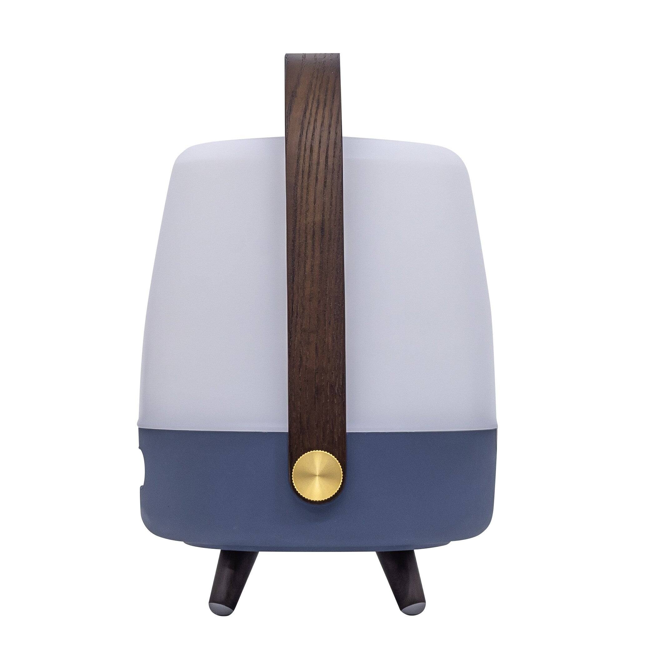 Alt View 6. Kooduu - Lite Up Play Mini, Ocean - Cordless rechargeable indoor/outdoor speaker Lamp, Sound by JBL.