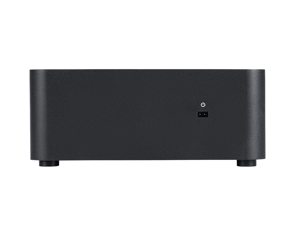 Alt View 4. MSI - Cubi NUC AI+ 2MG-023US - Black.