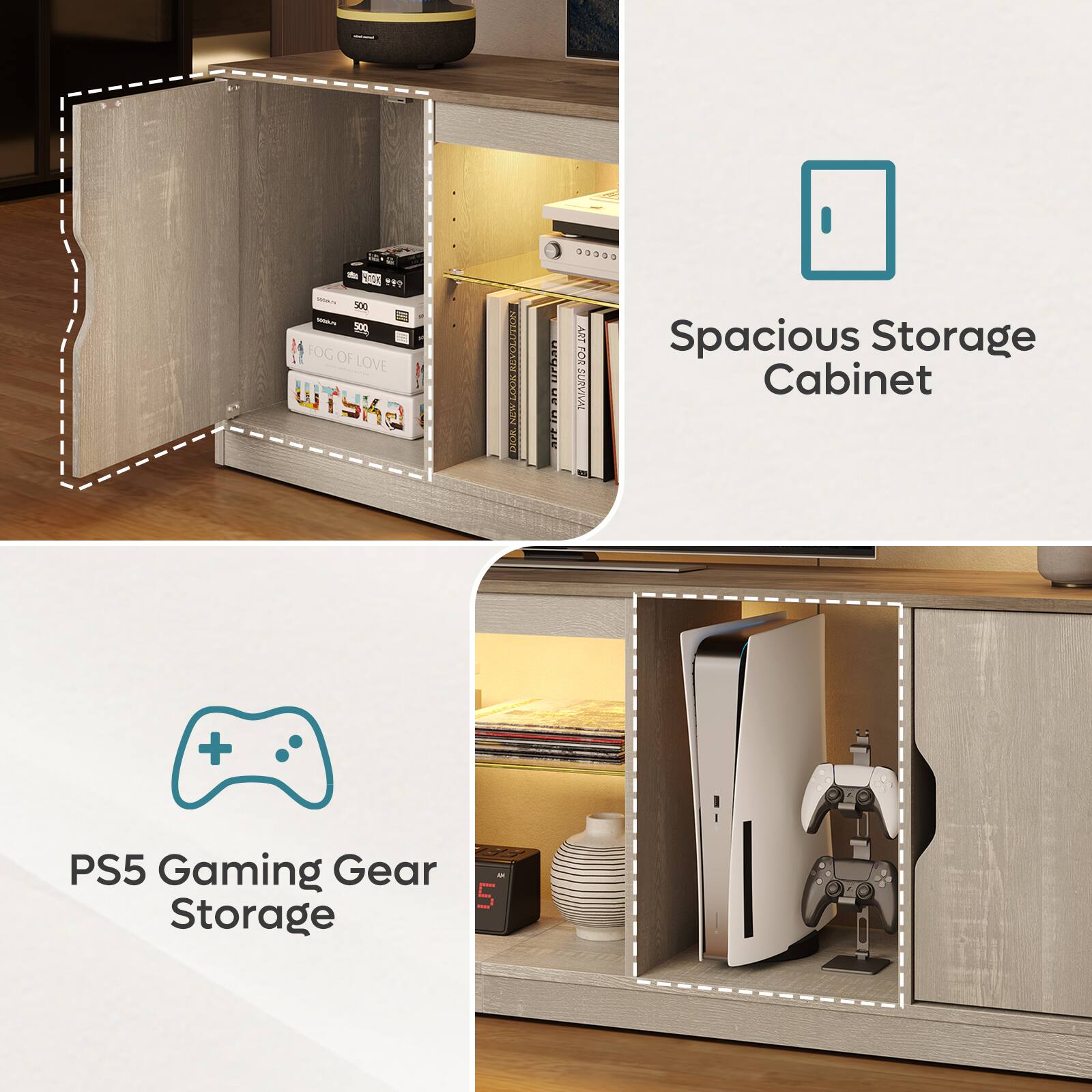 E050 - 100 S I 9 ! FOG OF LOVE FOG OF LOVE : 9K2 LUIN EW.LOOKREVOLUTION : WR7  LM AO. .399 ART Spacious Storage SURVIVA Cabinet + PS5 Gaming Gear Storage - - - -