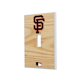 Keyscaper - San Francisco Giants Baseball Bat Design Single Toggle Light Switch Plate - Multicolor