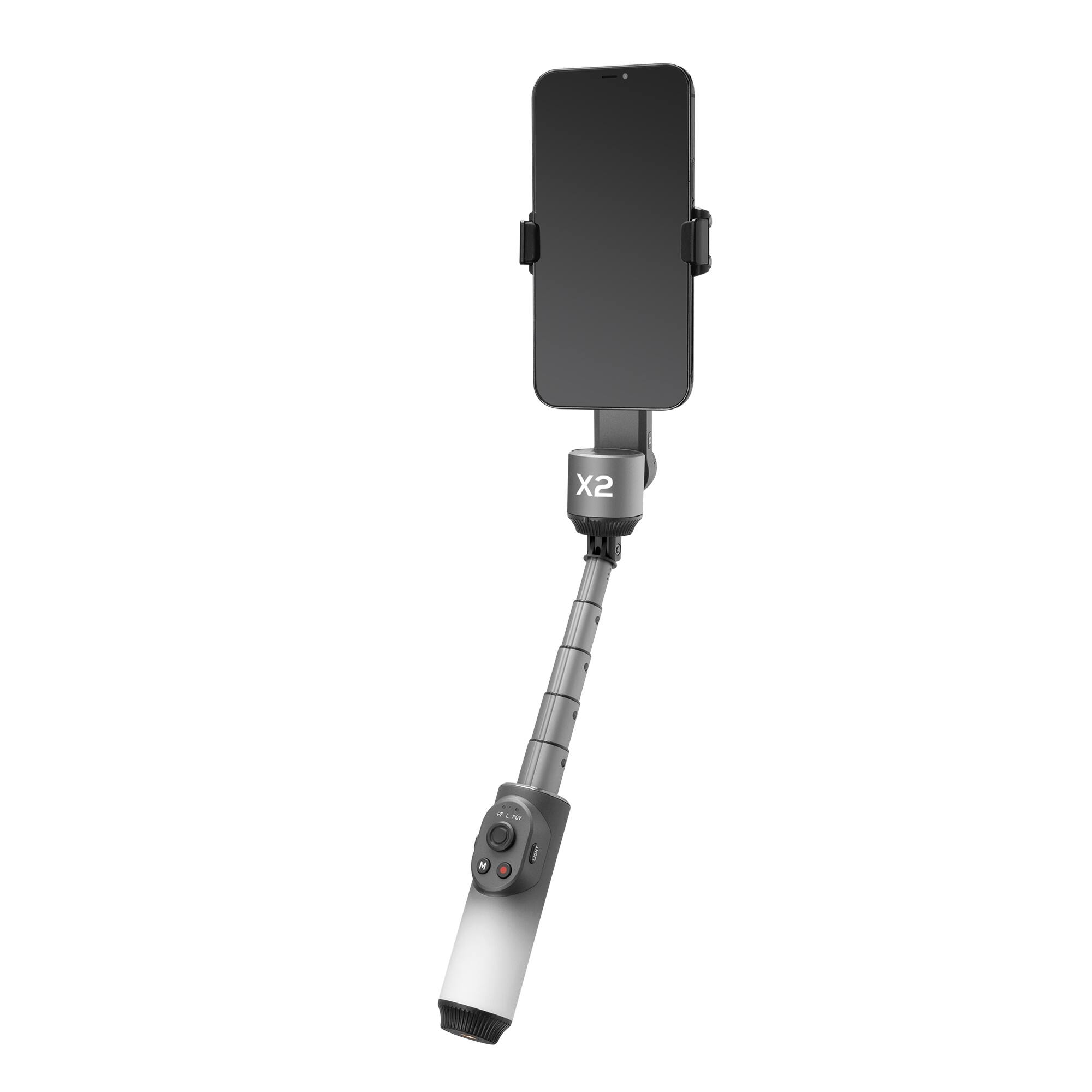 Alt View 14. Zhiyun - SMOOTH X2 2-Axis Smartphone Gimbal w/Extendable Sections.