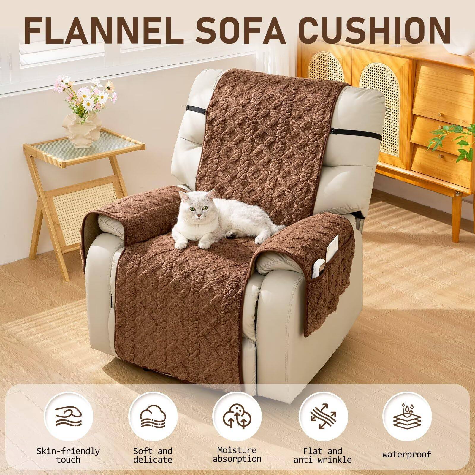 FLANNEL SOFA CUSHION

- Skin-friendly touch
- Soft and delicate
- Moisture absorption
- Flat and anti-wrinkle
- Waterproof