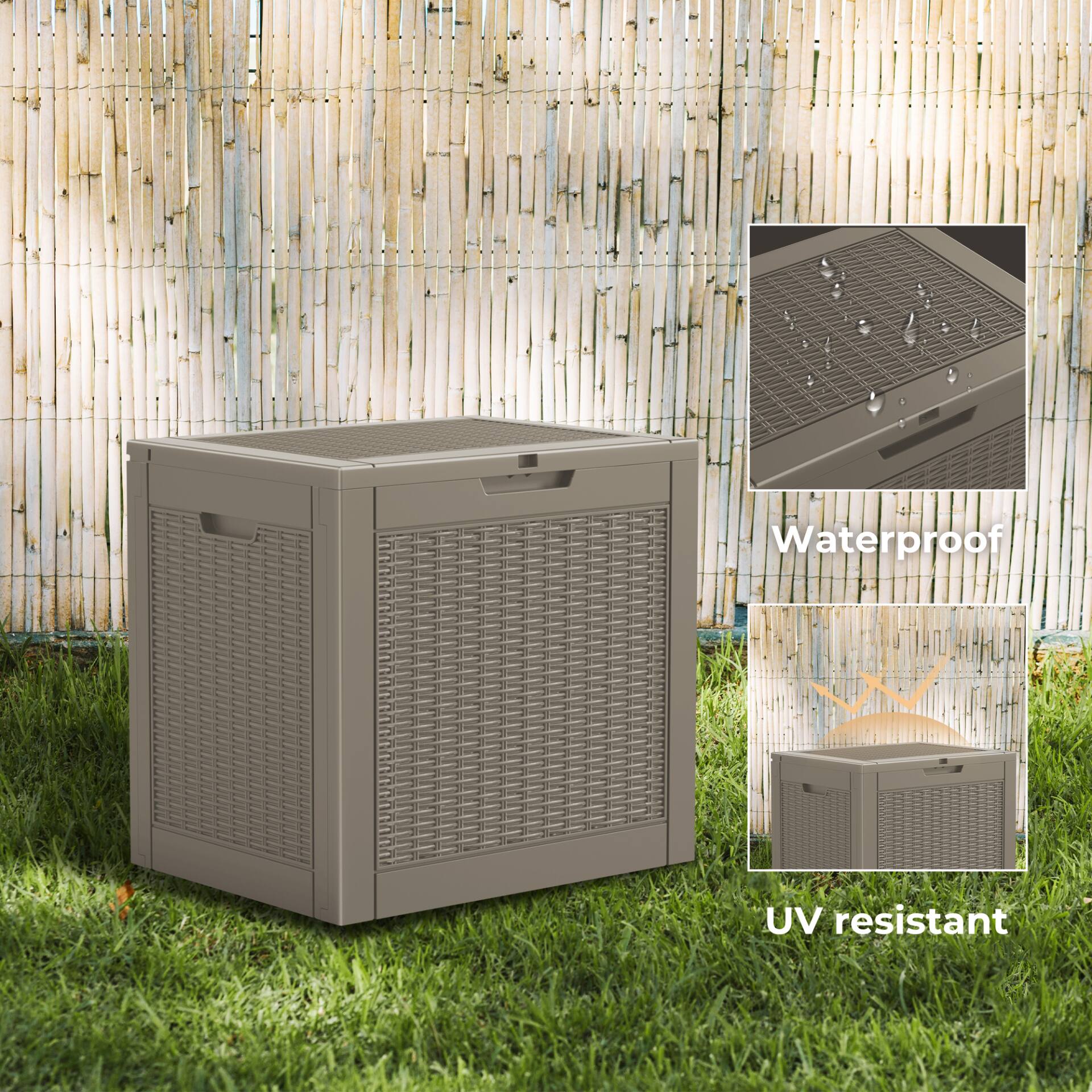 Waterproof  
UV resistant