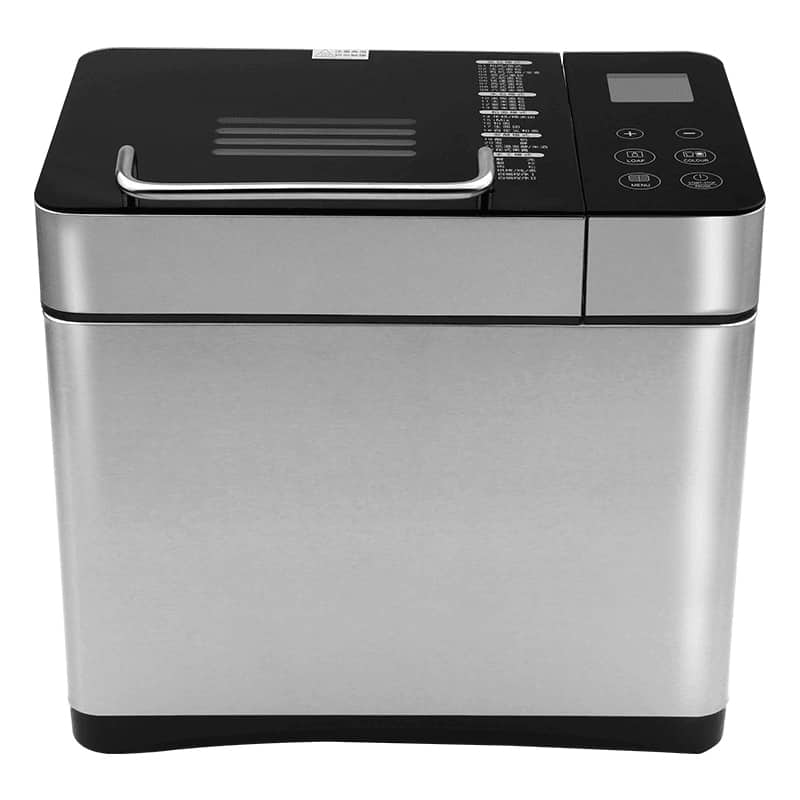 Tiramisubest - Gluten-Free Bread Machine,17-in-1 All-Round Bread Maker for American, Italian and French-style whole wheat bread - Silver