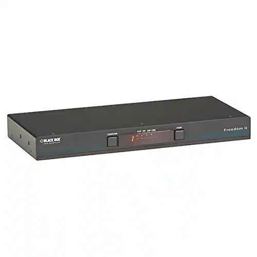 First Computer Info Black Box Network Services KM Switch with Glide & Switch Mouse ...