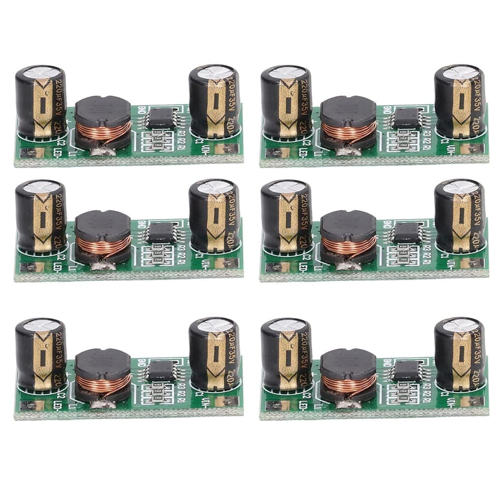 ACJPR - 6PCS 3W/2W LED Driver Module, 700mA PWM Dimming, DC 5‑35V Input