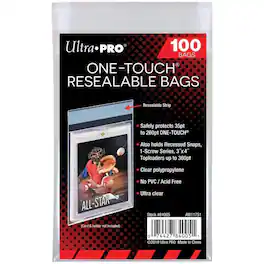 Ultra PRO - Ultra Pro: One Touch Resealable Bags - 100 Count
