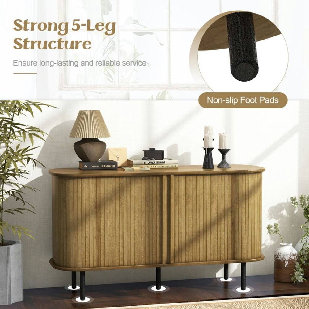 Strong 5-Leg Structure  
Ensure long-lasting and reliable service  

Non-slip Foot Pads