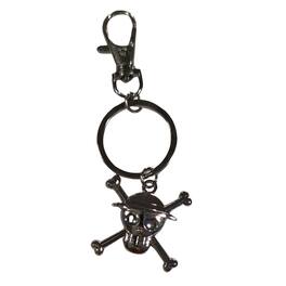 Great Eastern - One Piece Straw Hat Sculpted Metal Keychain - Black