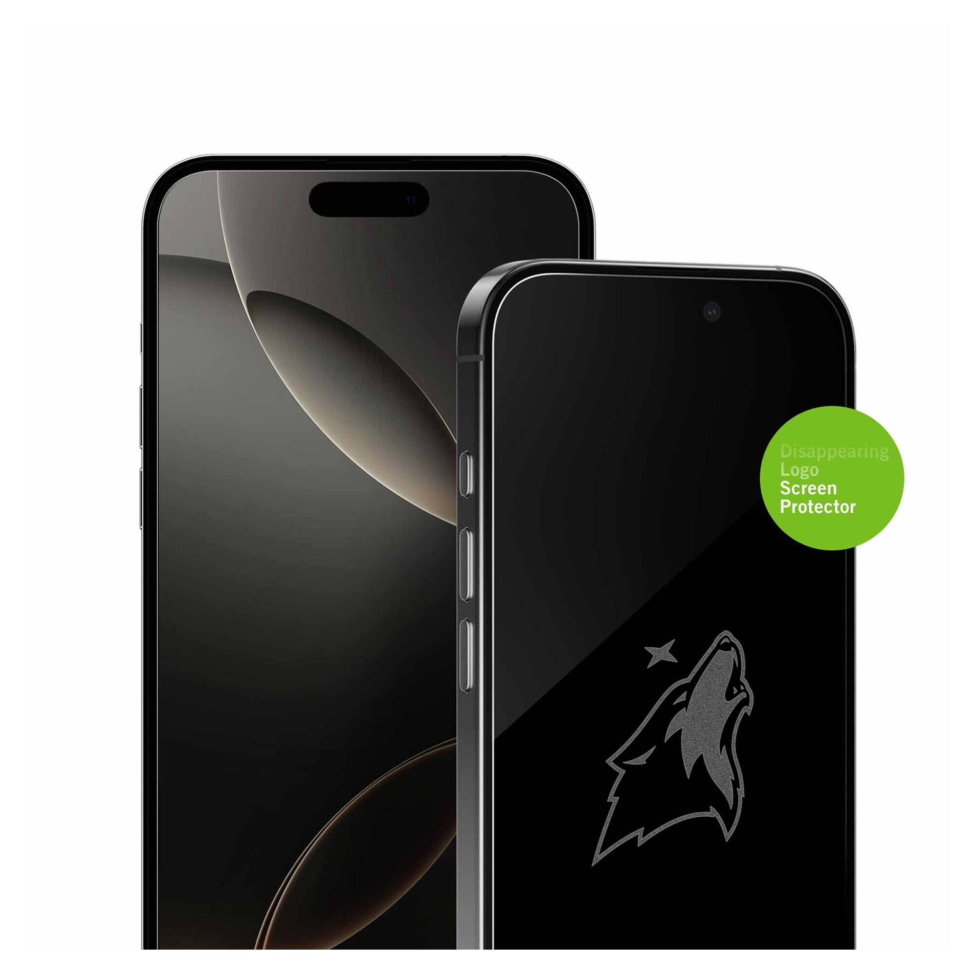 Disappearing Logo Screen Protector