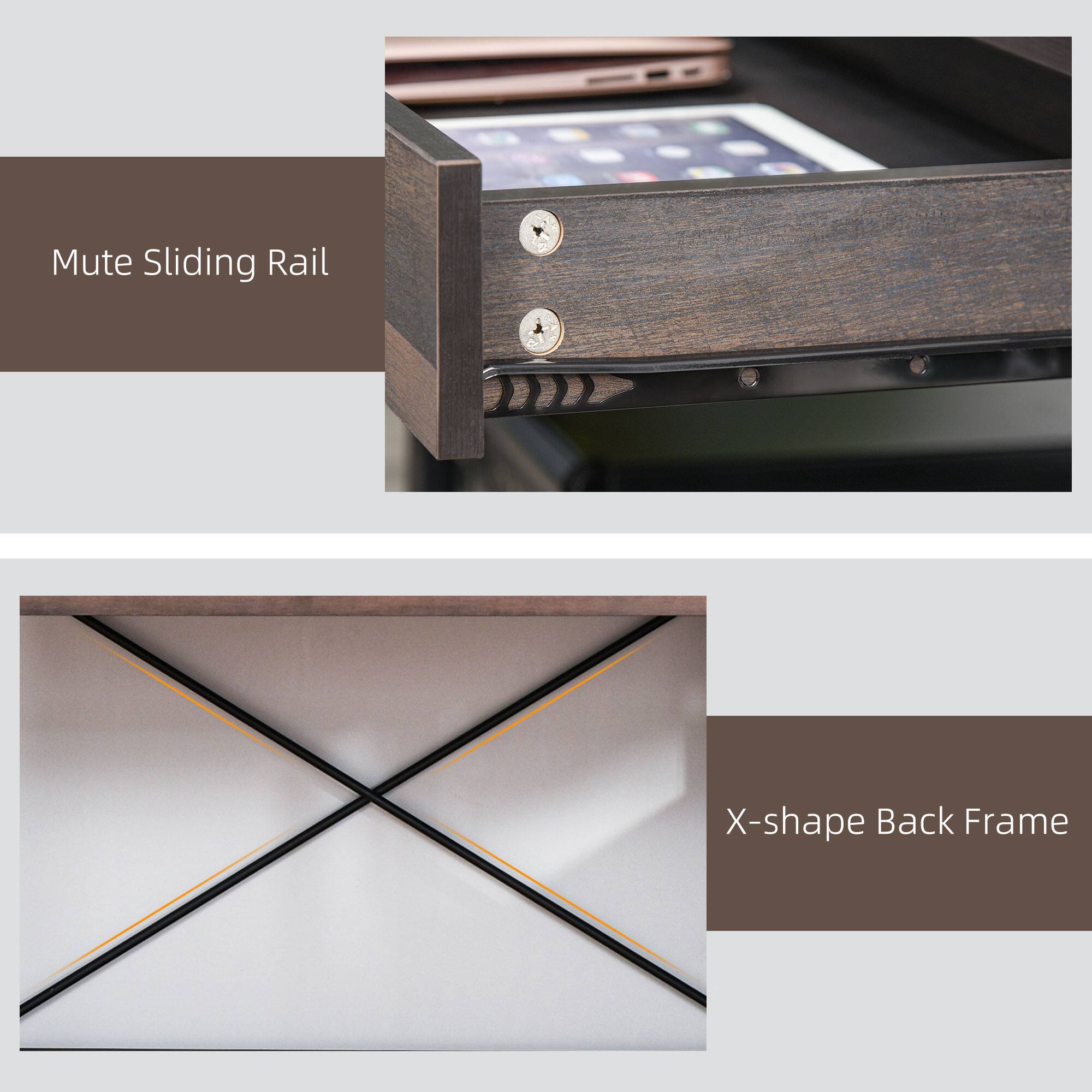 Mute Sliding Rail

X-shape Back Frame