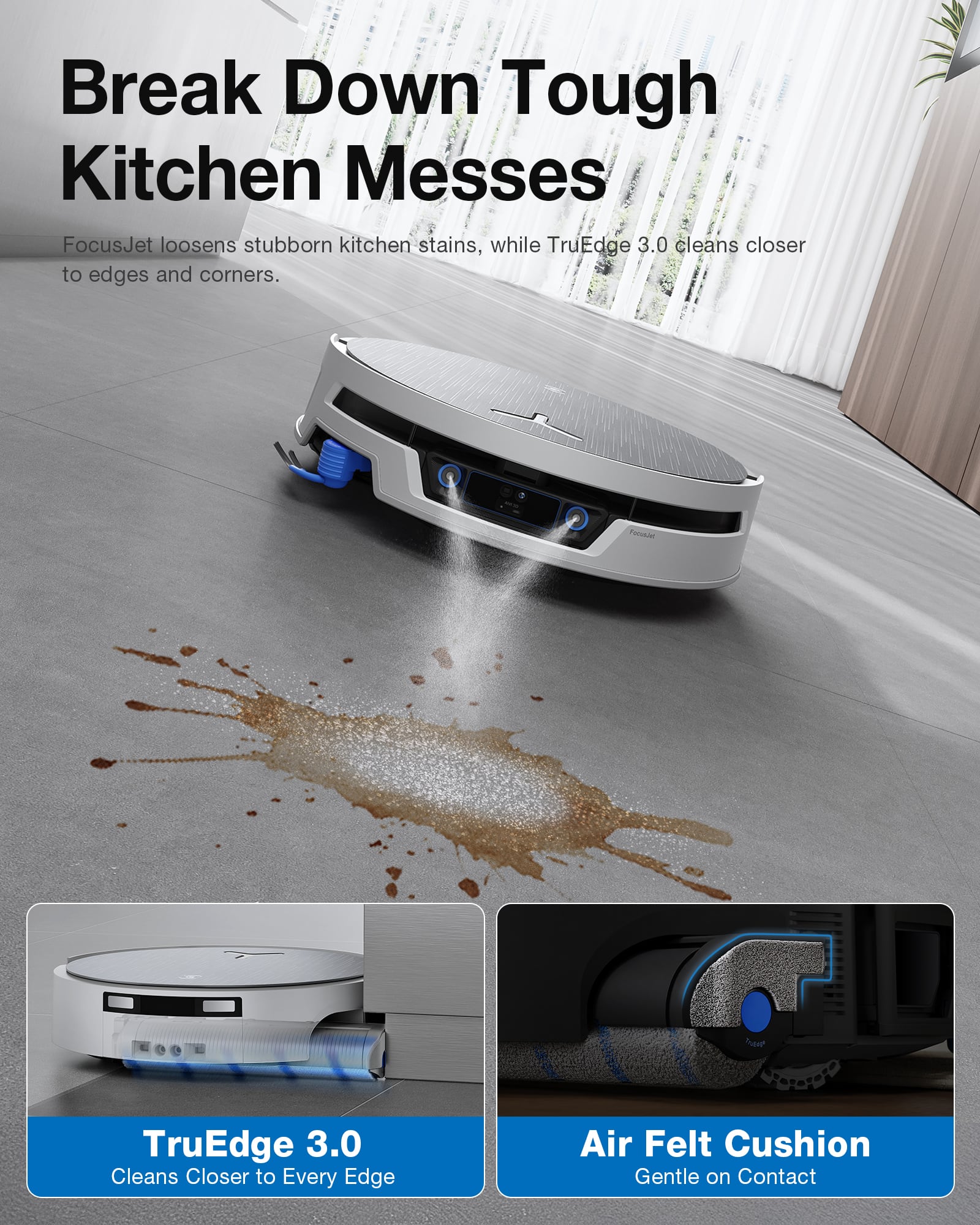 ECOVACS Robotics DEEBOT X12S PRO OMNI Robot Vacuum & Mop, 27,000Pa