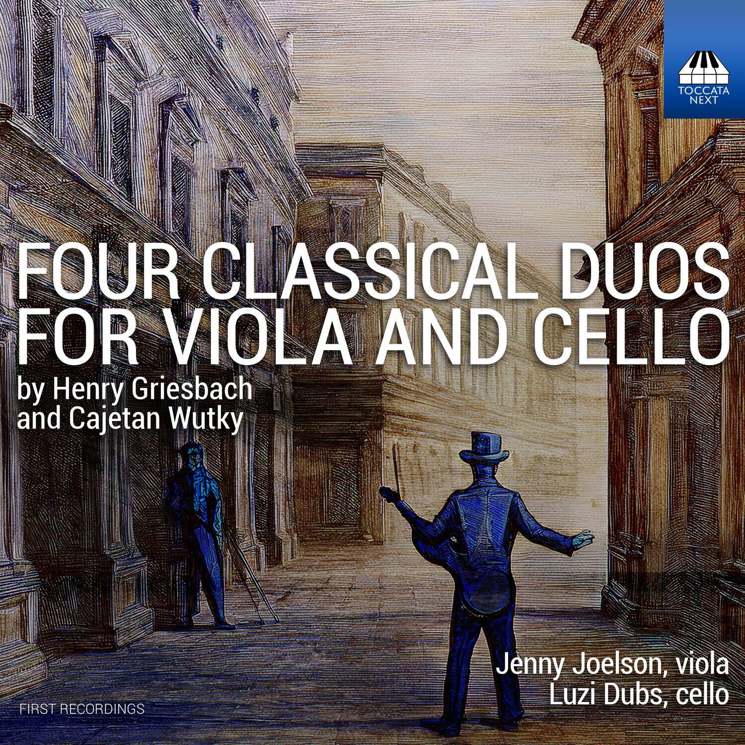 Jenny Joelson - Four Classical Duos for Viola and Cello   - COMPACT DISCS [CD]