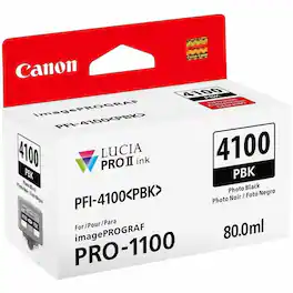 Canon - PFI-4100 PBK LUCIA PRO II INDIVIDUAL INK TANK