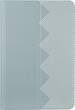 Modal - Reversible Case for Most 7" Tablets - Gray Chevron/Purple - Larger Front