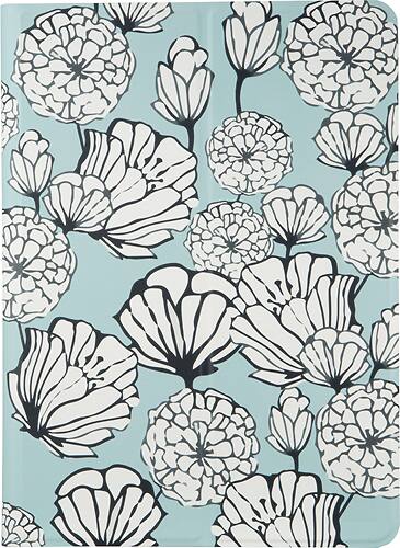 Modal - Reversible Case for Most 10" Tablets - Blue Floral/Pink - Larger Front