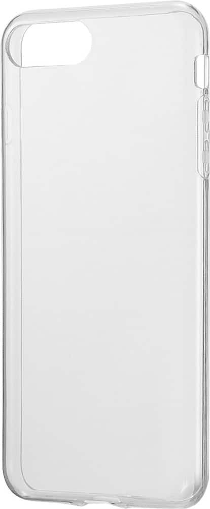 insignia - soft shell case for apple iphone 8 plus - clear insignia - soft shell case for apple iphone 8 plus - clear