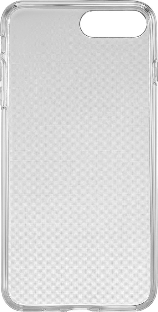 insignia - soft shell case for apple iphone 8 plus - clear