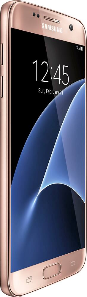 Best Buy: Samsung Galaxy S7 With 32gb Memory Cell Phone Pink Gold 