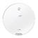 Front. ECOVACS Robotics - Deebot Robot Vacuum - White.