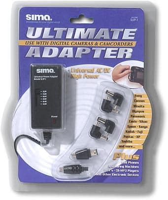 Front Standard. Sima - Universal Power Adapter.
