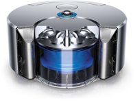 Front Zoom. Dyson - 360 Eye App-Controlled Self-Charging Robot Vacuum - Blue/nickel.