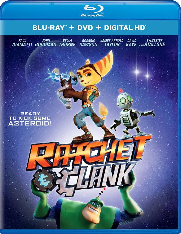  Ratchet and Clank [Includes Digital Copy] [UltraViolet] [Blu-ray/DVD] [2 Discs] [2016]