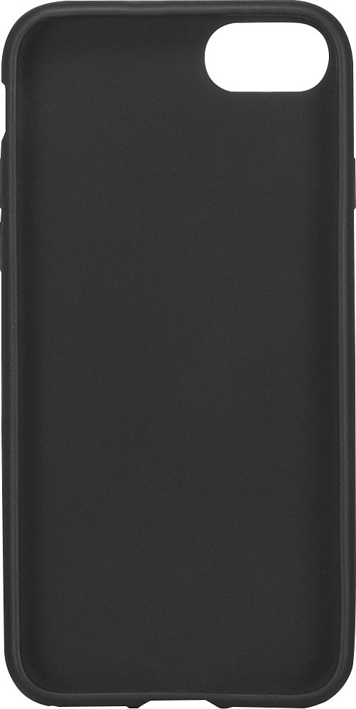 insignia - soft shell case for apple iphone 8 - black