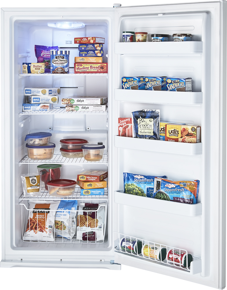 Best Buy: Insignia™ 13.8 Cu. Ft. Frost-Free Upright Convertible Freezer ...