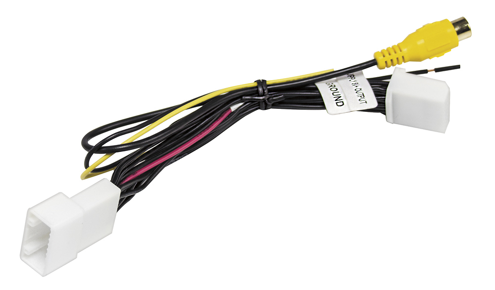 PAC - Rear View Camera Cable for Most 2012 or Later Scion, Subaru and Toyota Vehicles - Black