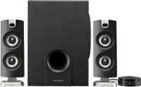 Front Zoom. Insignia™ - 2.1 Bluetooth Speaker System (3-Piece) - Black.