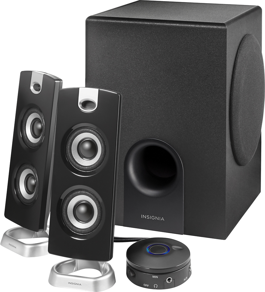 3pc infinity light bluetooth speaker system with subwoofer