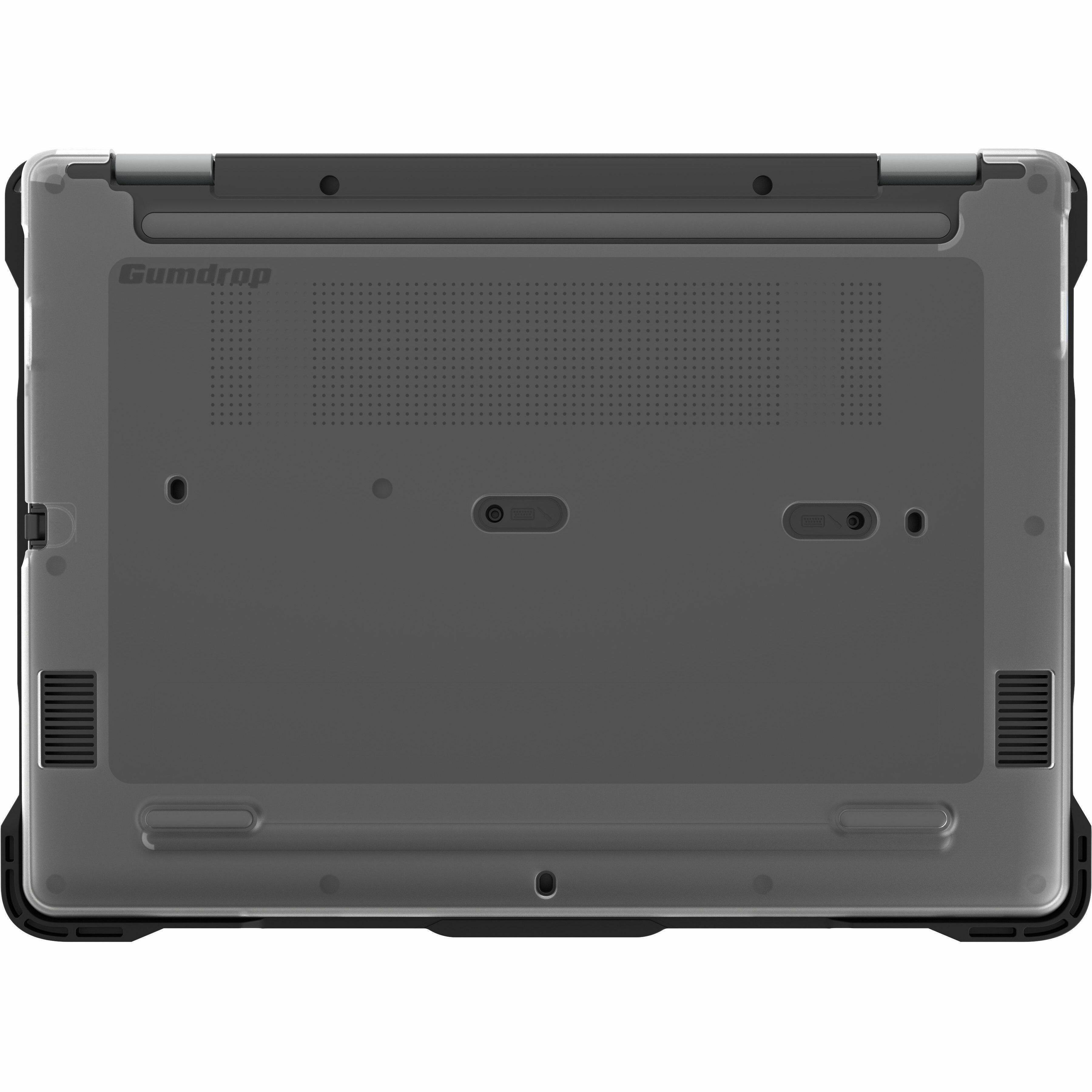 Alt View 4. Gumdrop - Gumdrop SlimTech for Dell Pro 13 Plus (2-in-1) - For Dell Notebook - Textured Grip - Transparent - Bump Resistant, Drop - Transparent.