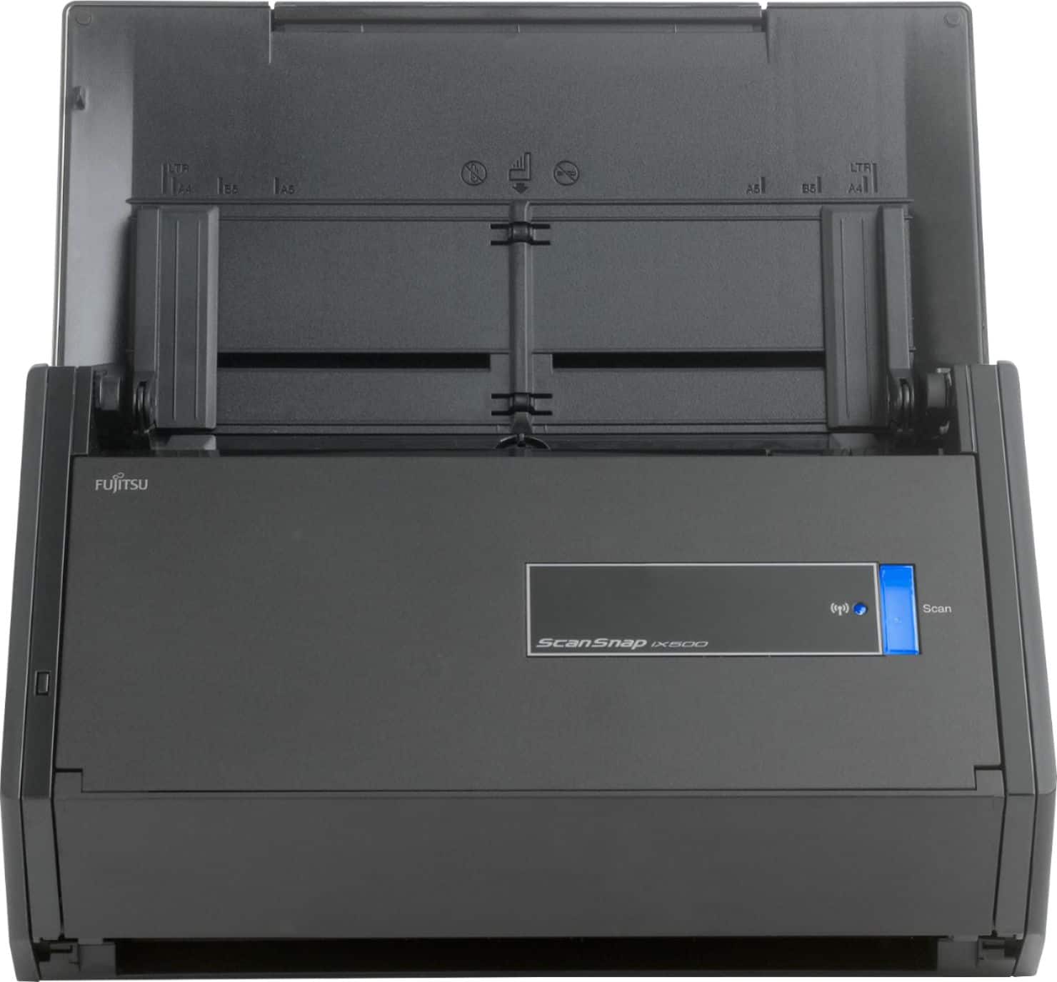 Front. Fujitsu - ScanSnap iX500 Desktop Scanner.