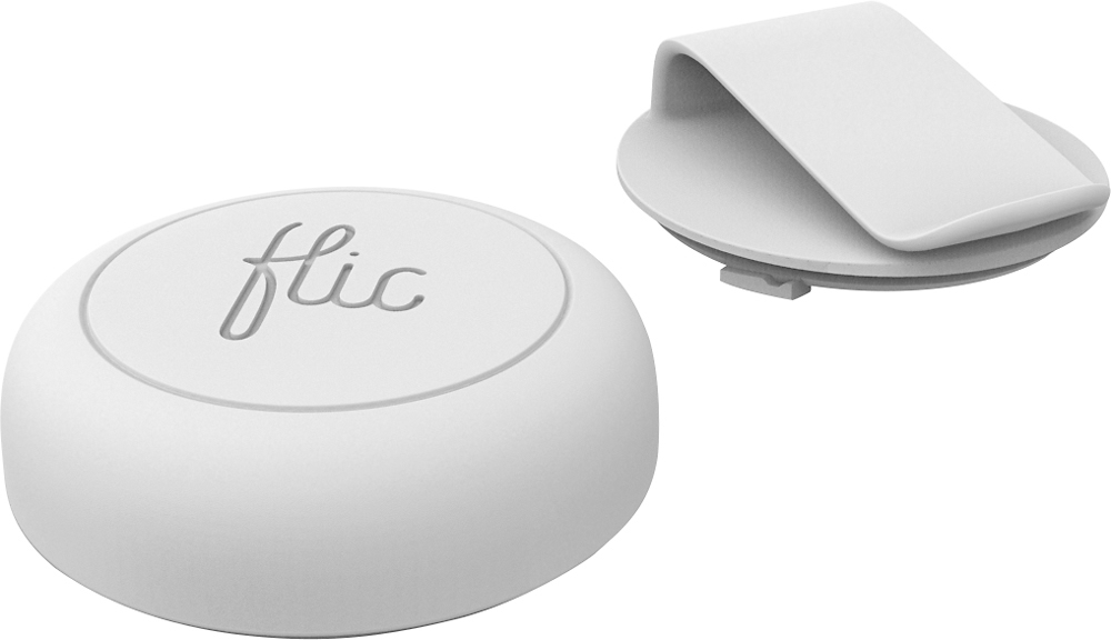 Best Buy: Flic Wireless Smart Button (3-Pack) Black/White RTLF011