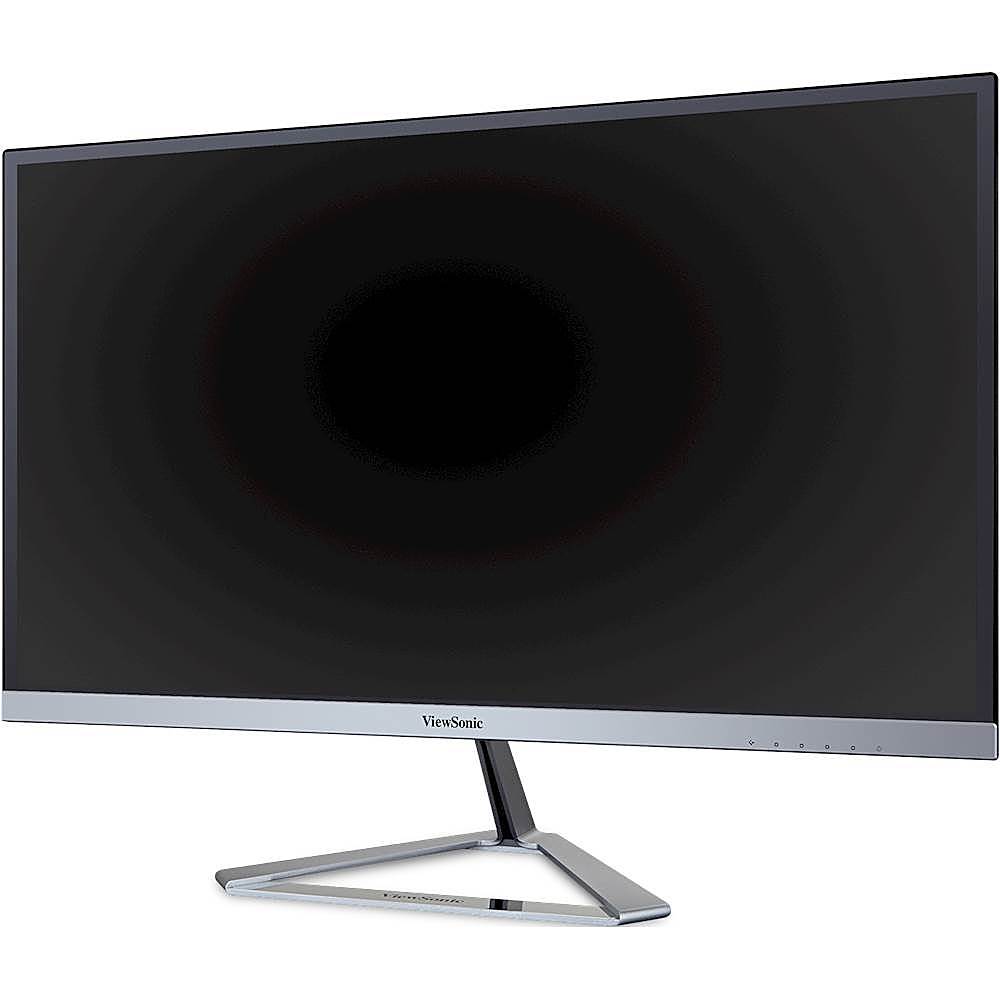 Angle View: Dell - 19.5" LCD Monitor (DisplayPort, VGA, HDMI, DVI) - Black