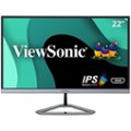 Front Zoom. ViewSonic - VX2276-SMH 22" IPS LCD FHD Monitor (DisplayPort VGA, HDMI) - Silver.