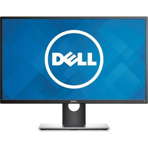 Dell - P2717H 27" IPS LED HD Monitor - Black - Larger Front