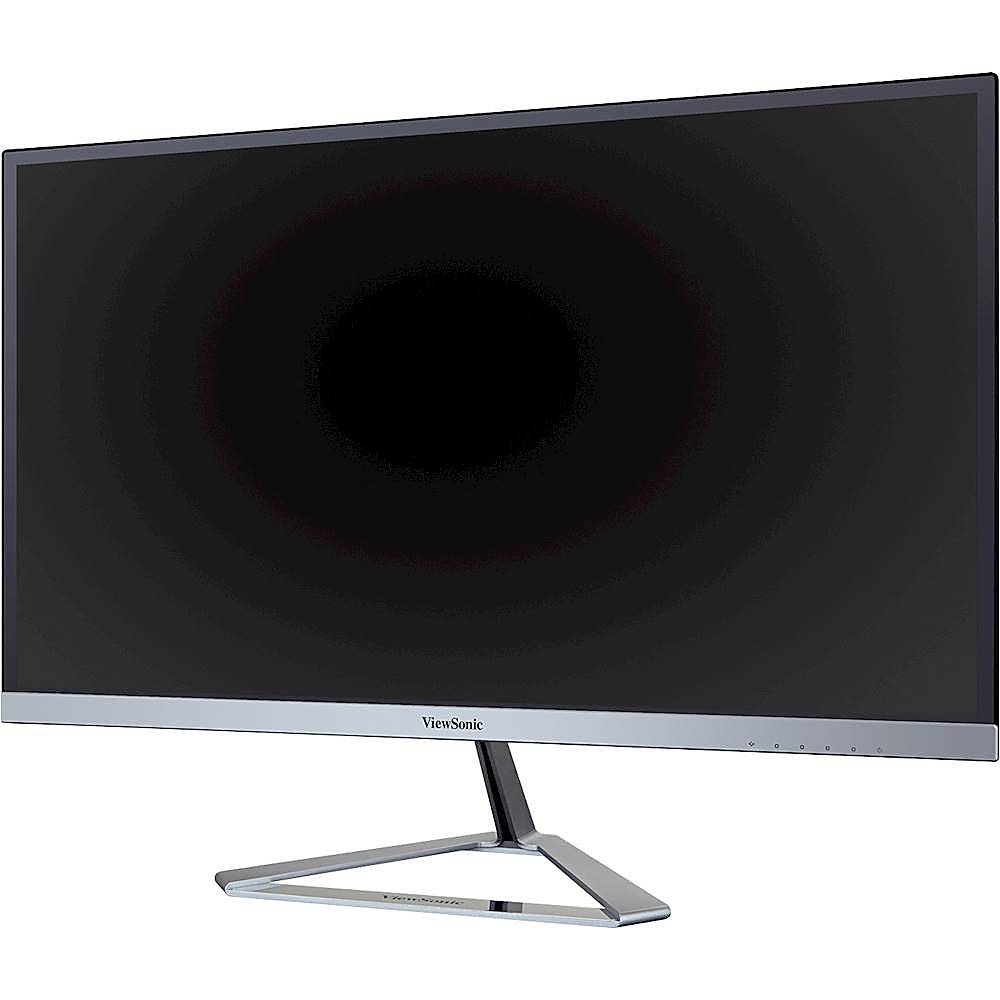 ViewSonic - 27 LCD FHD Monitor (DisplayPort VGA, HDMI) - Black, Silver