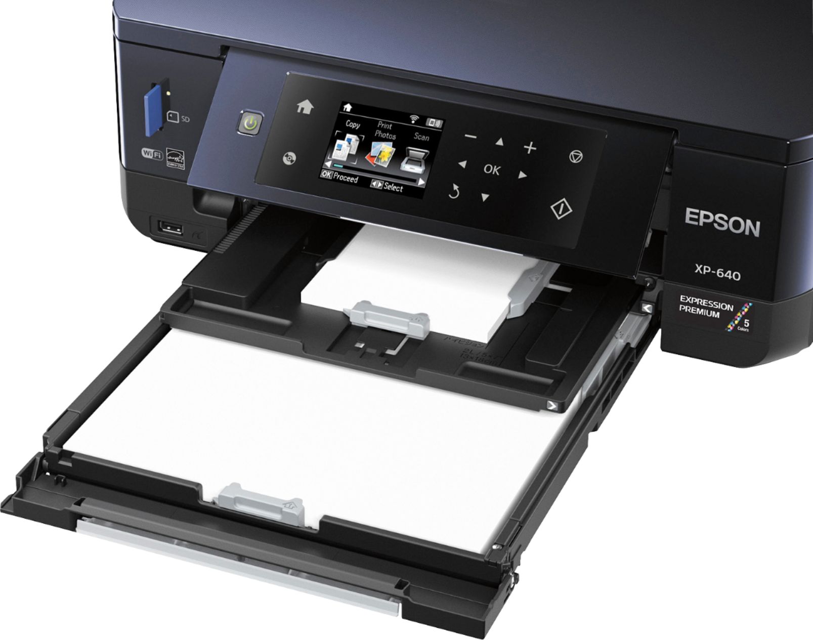 salat afbrudt Munk Best Buy: Epson Expression Premium XP-640 Small-in-One Wireless All-In-One  Printer Black XP-640 ALL-IN-ONE C11CF5020