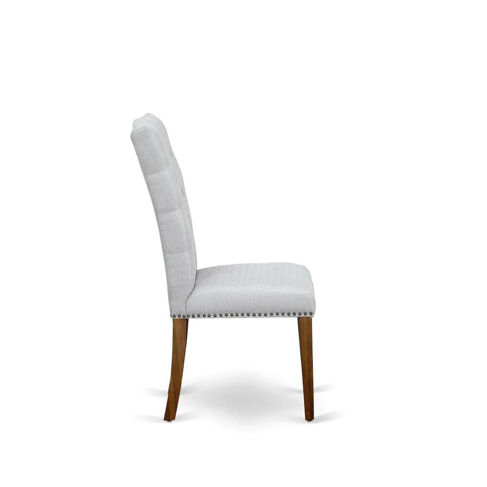 Alt View 4. East West Furniture - Dining Room Set Natural - Brown.