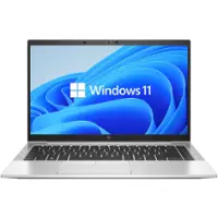 HP - 14" Refurbished 1920 x 1080 FHD - Intel 11th Gen Core i5-1145G7 with 32GB RAM - Intel Iris Xe Graphics - 1TB SSD - Silver - Front_Zoom