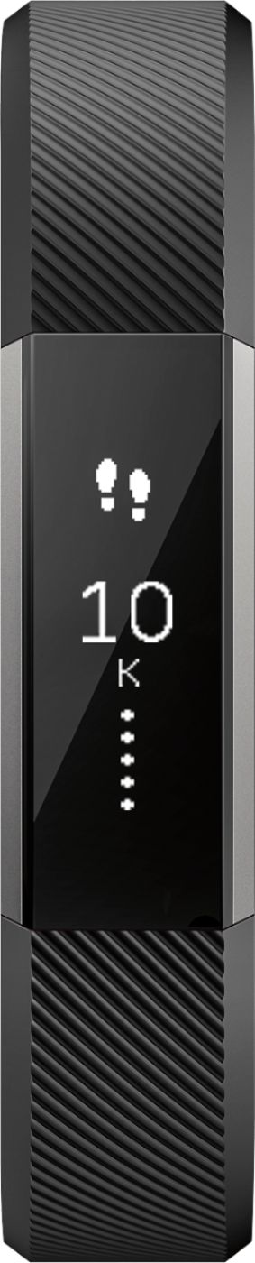 Best Buy: Fitbit Activity Tracker (Extra-Large) Black/Silver FB406BKXL