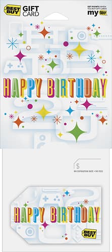 Best Buy® - $20 Birthday HBD2U Gift Card-Front_Standard