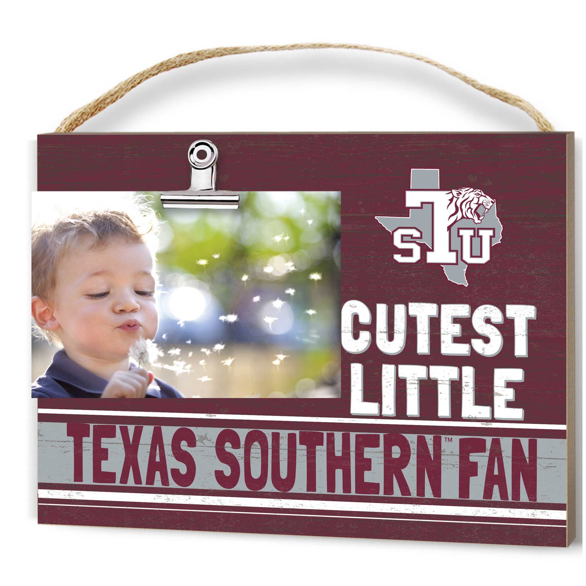 Texas Southern Tigers 8'' x 10'' Cutest Little Team Logo Clip Photo Frame