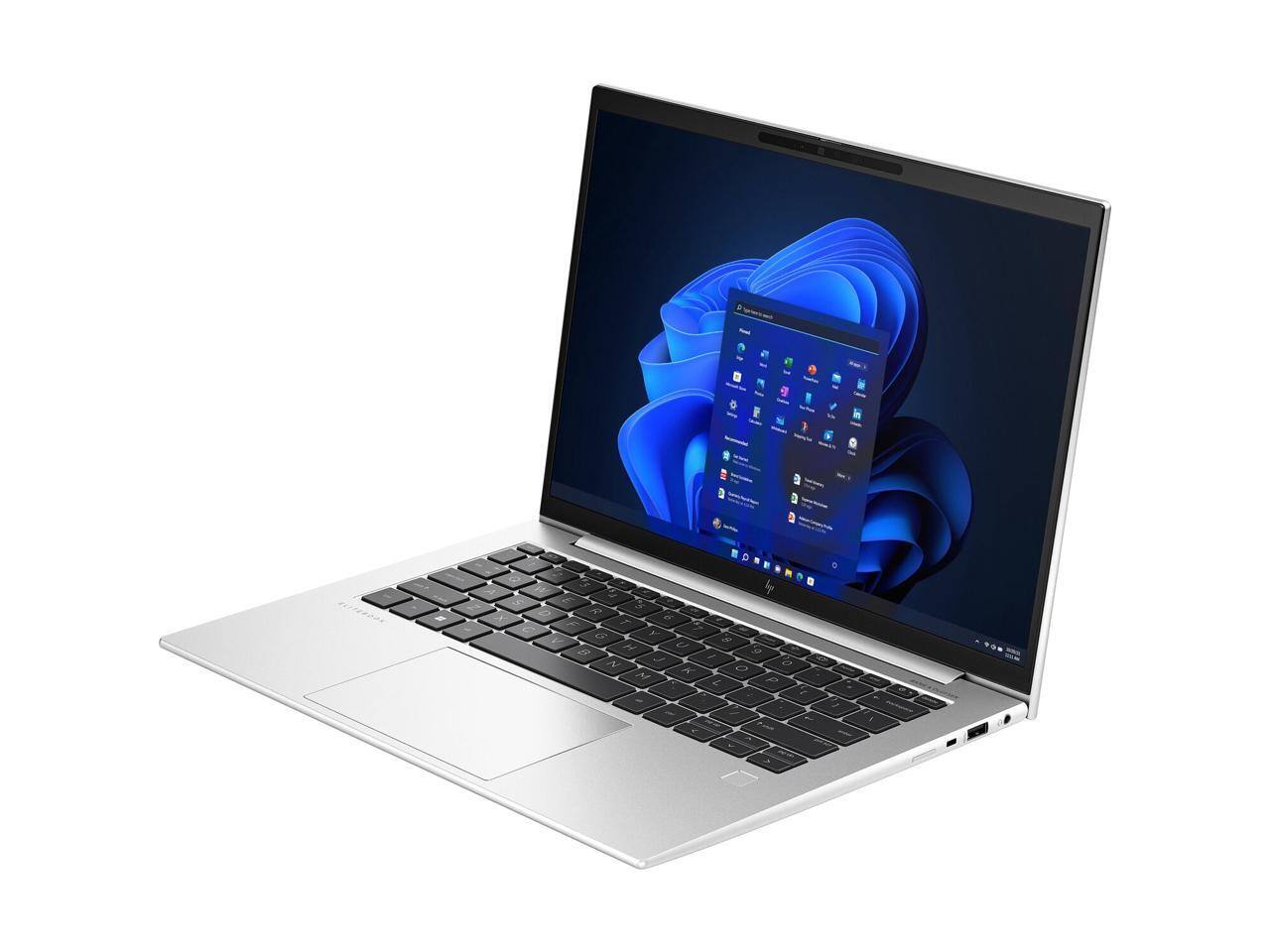 Alt View 1. HP - HP 845 G10, AMD Ryzen 7 7840U 3.3GHz, 32GB Memory, 512GB NVMe SSD, 14" FHD, Windows 11 Pro 64-bit - Silver.
