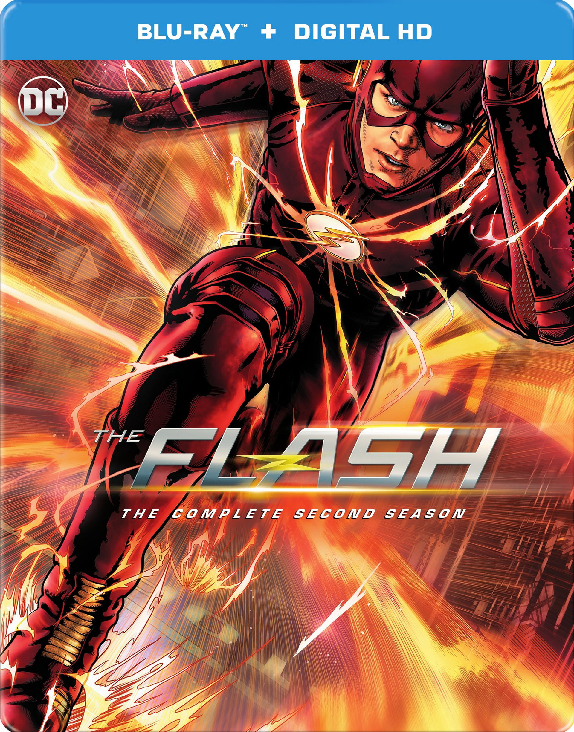 Best Buy: The Flash: The Complete Second Season [Includes Digital Copy] [Blu -ray] [SteelBook] [Only @ Best Buy]